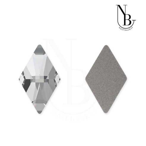 스와로브스키 2709 롬버스 다이아 10X6mm 크리스탈 오스트리아 크리스탈, 1개, C308 / 라이트그레이딜라이트 (5개입)