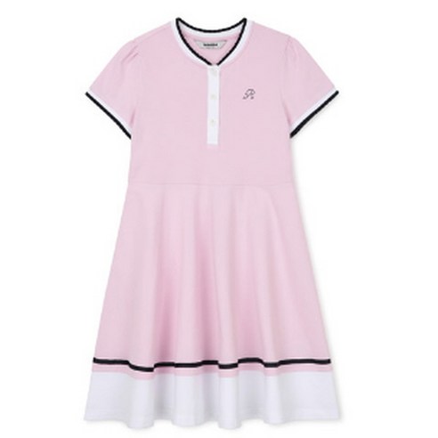 레노마키즈 여아 칼라 블럭 원피스(R2221O618)