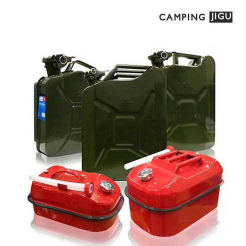캠핑용 휴대용 사각 기름통 10L, 1개, 사각기름통 10L