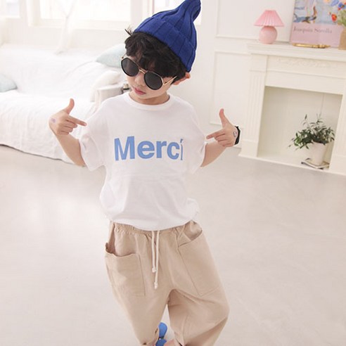 컬러 감성을 자아내는 소년마켓 썸머 메르시 반팔 티