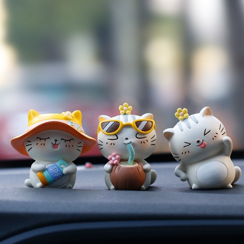 장식품 개성 차내 액세서리 장식품, 1 건, 족제비. - 코코넛. - 손짓.