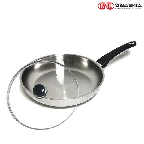 한일 프렉션 3중바닥 스텐 후라이팬 30cm+커버, 1개
