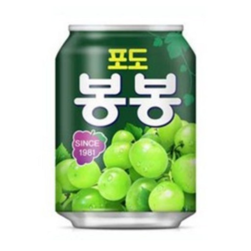 해태음료 포도봉봉, 238ml, 16개
