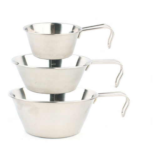 Vannory 시에라 컵 3개 225ml/340ml/640ml, 3