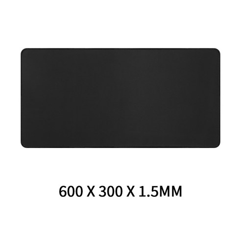 XL XXL 마우스 패드 80x30 CM 90X40 CM 올 블랙 마우스 패드 책상 패드 천연 고무 미끄럼 방지 먼지 방지 세탁 가능 미세한 모서리 컴퓨터 사무실 책상에 적합합니다, 1개, 60x30CM