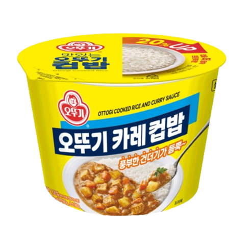 오뚜기 카레덮밥 컵밥 320g, 7개