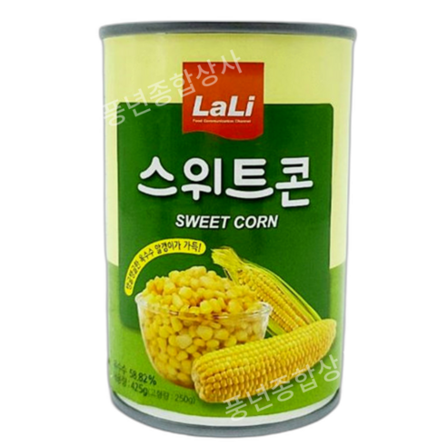 맛과 영양이 완벽하게 어우러진 라리 스위트콘 420g