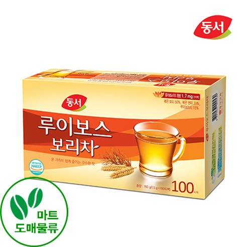 동서 루이보스 보리차, 1.5g, 100개입, 2개