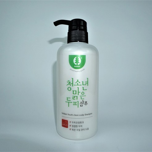 청소년의 두피 문제를 해결하고 맑고 건강한 두피를 가꾸는 솔다인 청소년 맑은 두피 샴푸