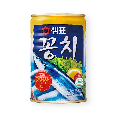 샘표 꽁치 400g 한식 식당 캠핑 맞벌이 엄마손맛 자취 간편 김치 찌개, 4개