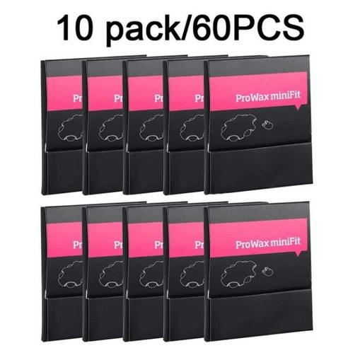 Oticon ProWax MiniFit 보청기 용품 왁스 가드 교체 필터 10 팩 개 5, 2.10 packs(60PCS)