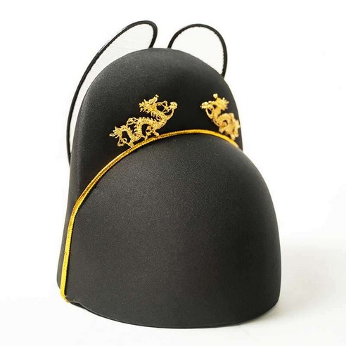 익선관 임금 날개 한복 소품 왕이 쓰는 모자 양반 갓