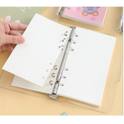 문고라니 6공 다이어리 속지 바인더 내지 리필 45장 A6 A5 notebook sheet, 일간