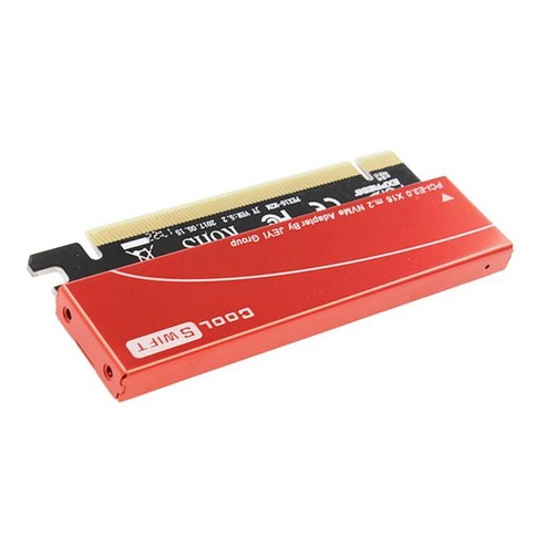 M.2 SSD-PCI 확장 변환기 카드(방열판 포함) 빨간색, 설명, 설명, 설명