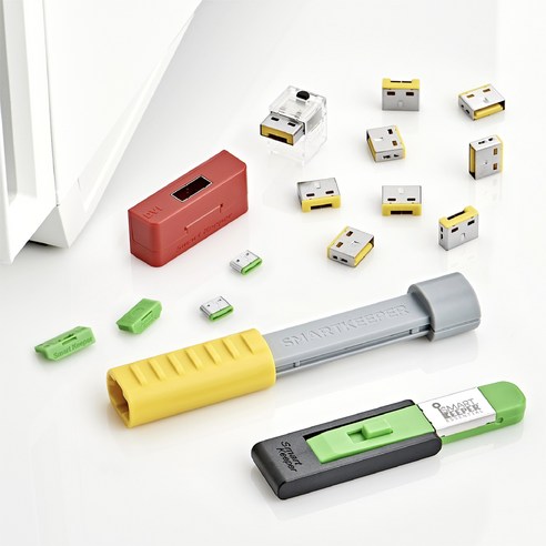 [스마트키퍼] PC포트보안팩 1 | PC포트보안 (PCP1), 퍼플(PL), 그린(GN), 1개