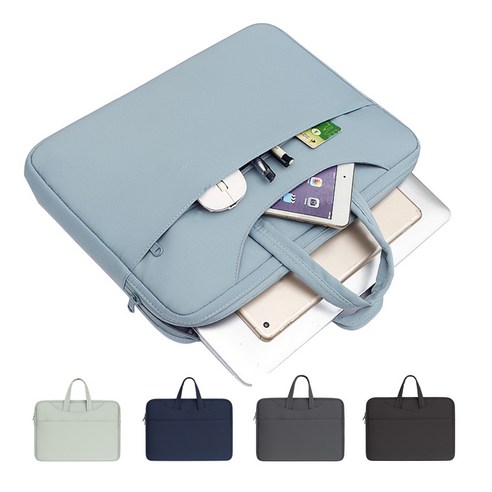 [구즈파크] 맥북 그램 삼성 갤럭시북 노트북 가방 15 15.6 16인치, 다크그레이