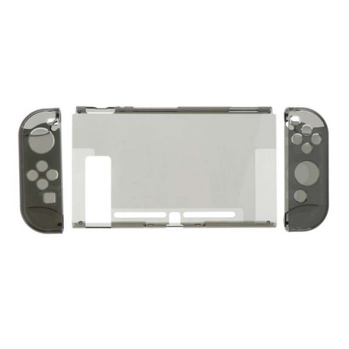 스위치용 도킹 가능한 하드 케이스 커버, 그림, 블랙, PC 하드 쉘