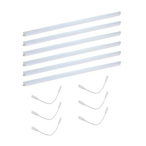 6SET 루미앤 T5 간접조명 LED 슬림형광등 18W(1200mm), 6개, 주광색
