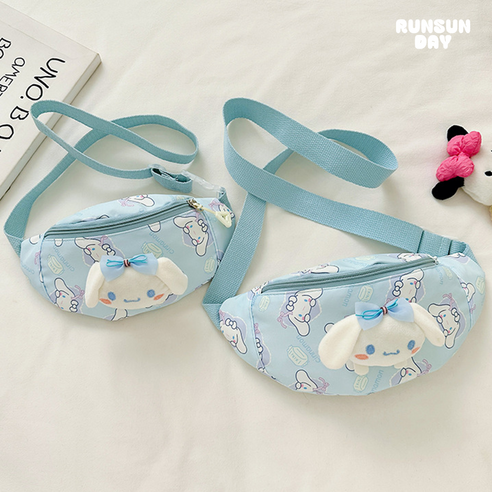 사랑스러운 우리 딸에게, 런썬데이 산리오 힙색 슬링백 가방으로 행복을 선물하세요!