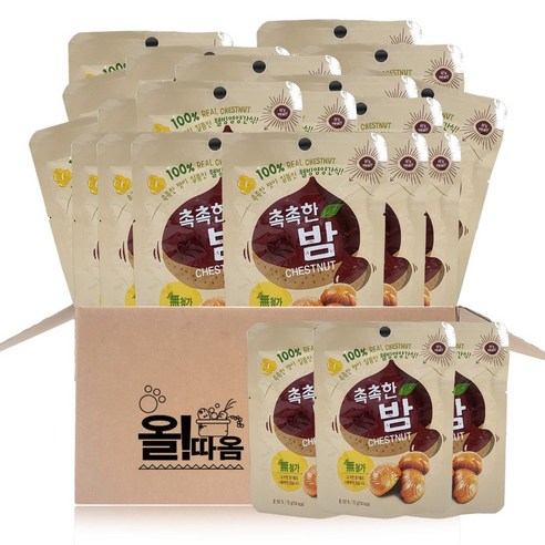 올따옴) 선물하기 촉촉한 밤 70g 24개