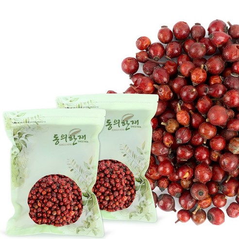 한국산 동의한재 영실 찔레열매 100g 2개