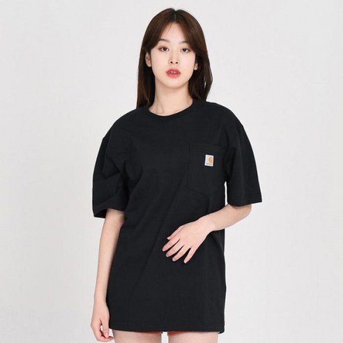 칼하트 (K87) 워크 포켓 반팔티 BLUE STONE (BLS)