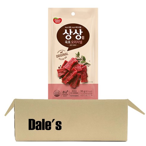 데일즈기획 동원 상상육포 오리지널, 30g, 1개
