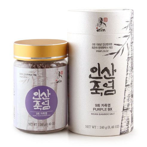 인산죽염 인산 자죽염, 240g, 1개, 1개