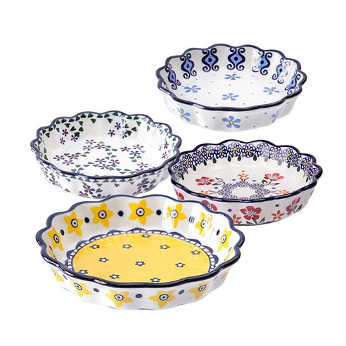 식탁에 예술을 더하는 메종오브제 프라카 프릴찬기 4P 세트