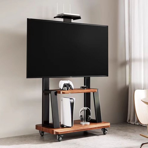 KORELAN 이동식 TV 스탠드: 좁은 공간을 넓게, TV 시청을 편안하게!