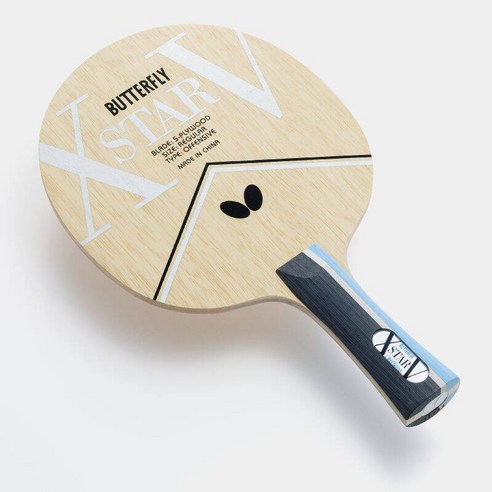 버터플라이 엑스타 5 탁구라켓, FL, 1개