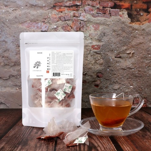 국내산 구기자차 티백 말린 구기자 열매 씨앗 차 구기차 베타인 고지베리 진도 국산, 1개, 1g, 30개입