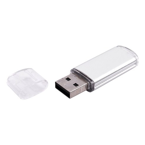 2GB USB 2.0 플래시 U 디스크, silver