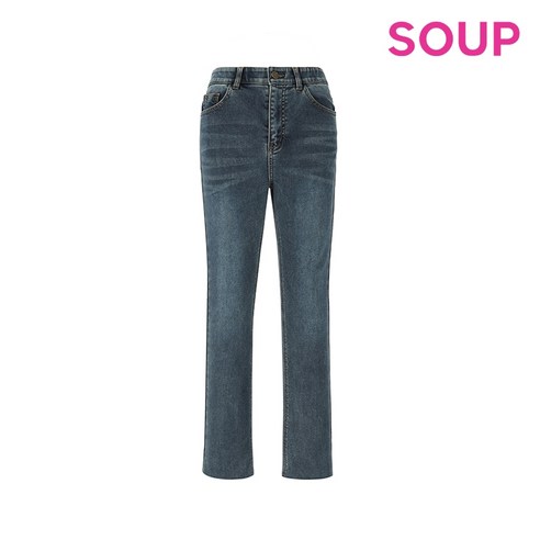 [SOUP] 직접적 핏 데님 팬츠 (SXBDPT1) soup바지