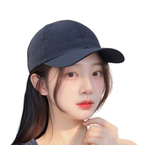 킵고잉 메쉬 볼캡 러닝 모자, 블랙, 1개