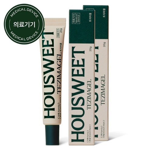 하우스윗 트지마겔 튼살 흉터관리 의료기기, 2개