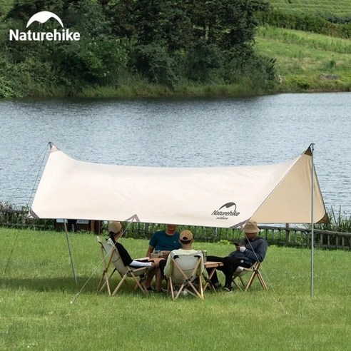 넓고 시원한 그늘, 완벽한 캠핑 아지트