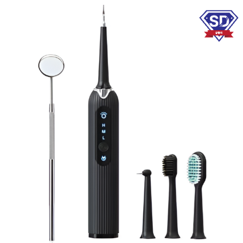 SD 초음파 셀프 치석제거기, 블랙