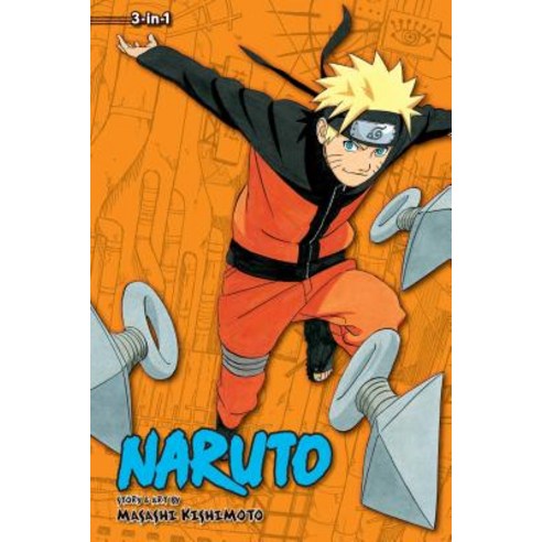 (영문도서) Naruto (3-In-1 Edition) Vol. 12 12: Includes Vols. 34 35 & 36 Paperback, Viz Media, English, 9781421573823