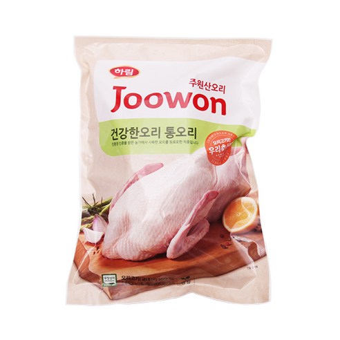 하림 주원산오리 건강한오리 통오리 1.8 kg - 생오리고기 | 쿠팡