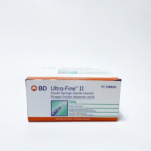 BD 인슐린 주사기 비디 울트라파인 II: 당뇨병 관리에 필수적인 도구