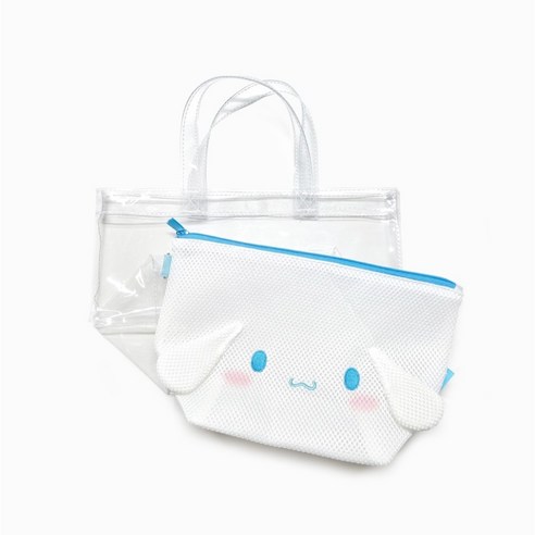 시나모롤과 함께하는 시원한 여름, 산리오 메쉬 투명 수영가방