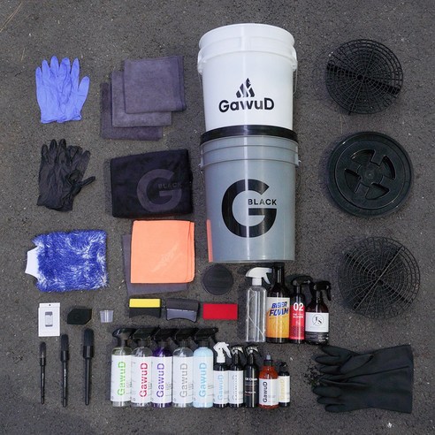 써리나인 셀프 세차용품 세트: 차량을 위한 완벽한 세차 솔루션