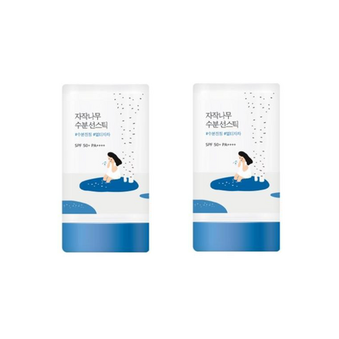 라운드랩 자작나무 수분 선스틱, 19g, 2개