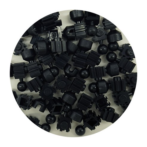 디폼블럭10mm165개 세트&부자재증정, T13_10mm_3단세트(6300개)