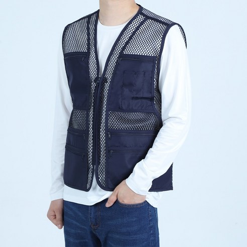 꽃중년 망사조끼 하나면 올여름 더위 걱정 끝!