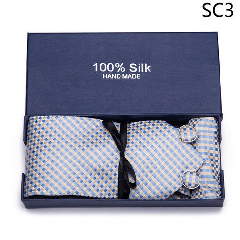 KORELAN 남성 넥타이 선물 세트 단체 넥타이 비즈니스 정장 결혼 넥타이 선물 궤