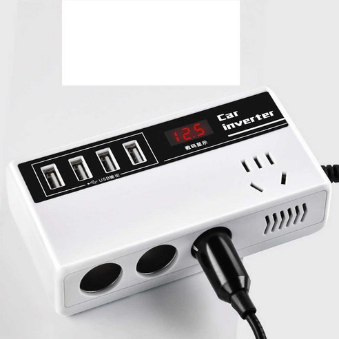 10,000W 분할형 태양광 인버터 - 48V/120V/240V, 10K 순수 사인파, 최대 200A MPPT 컨트롤러, 내장 120A AC 충전기, 납산 및 리튬 배터리 지원, 배터리리스 운영 가능 충전인버터 10 차량용 인버터 올인원 전력변환 충전기 시가 포트, 12V 차량용 4USB+3시거잭+1콘센트, 1개