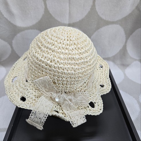 햇볕 아래 우리 아이, 아가방 란스칼럽 밀짚챙모자로 시원하고 스타일리시하게!