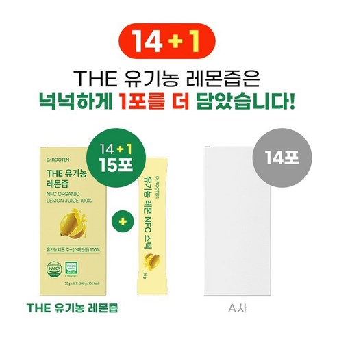 건강과 맛의 완벽한 조화: 1일1레몬
